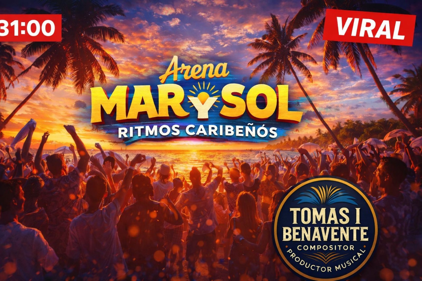 “Arena Mar Y Sol Ritmos Caribeños ”